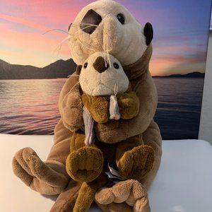 Mama and Pup Sea Lions - Wildlife Artists